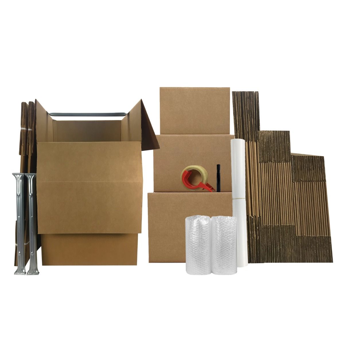 Uboxes Medium Cardboard Moving Boxes (20 Pack) 18 x 14 x12 -Inch