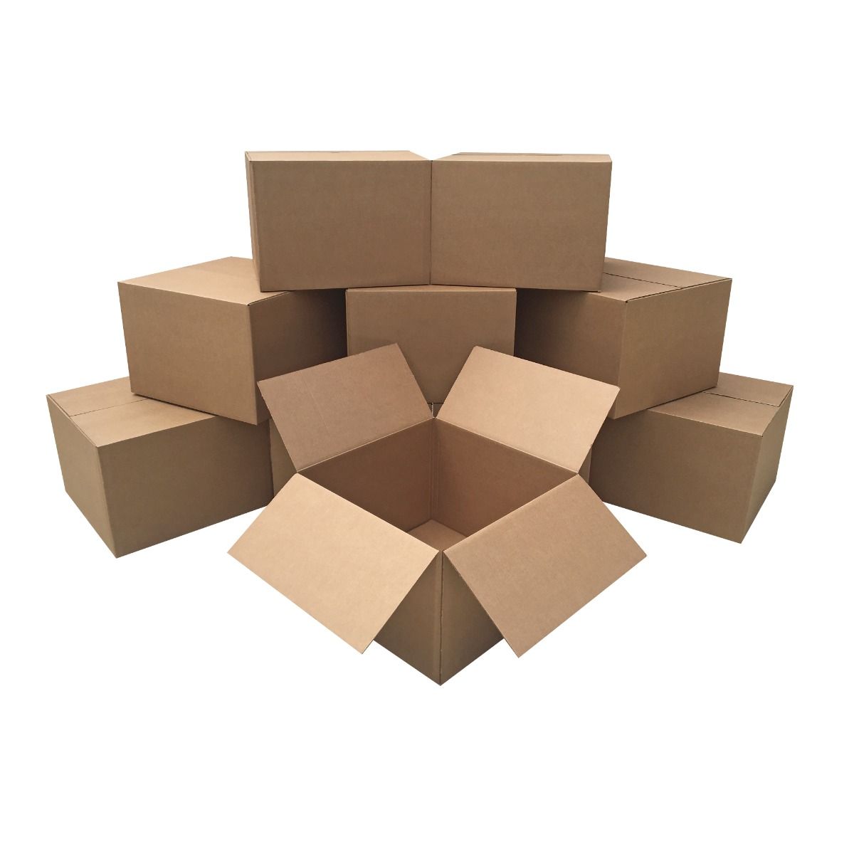 10 x Large Cardboard Storage Boxes